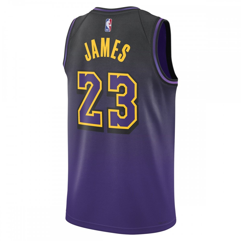 LeBron James Los Angeles Lakers Unisex 2024/25 Swingman Player Jersey - City Edition - Purple-Pro Kit Vault | Brand New 26/27 Sports Jerseys